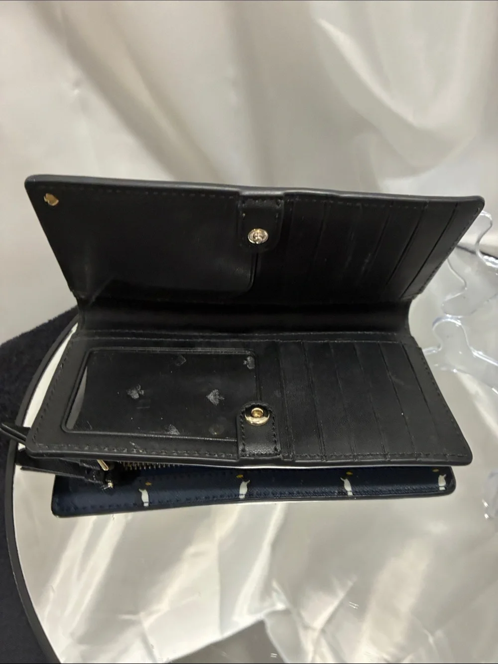kate spade Navy Penguin Wallet ECU